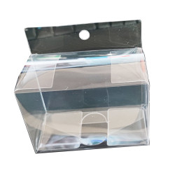 24 Scatoline Rettangolari in trasparente PVC 9,5x5x6,5 cm ideali portaconfetti