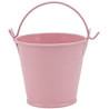 Mini Secchiello Rosa: piccolo secchiello in metallo, ideale portaconfetti bomboniera Mini Secchiello Rosa: piccolo secchiello in metallo, ideale portaconfetti bomboniera
