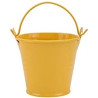 Mini Secchiello Giallo: piccolo secchiello in metallo, ideale portaconfetti bomboniera Mini Secchiello Giallo: piccolo secchiello in metallo, ideale portaconfetti bomboniera