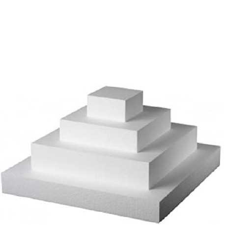 Da 15 a 35 cm quadrato alto 5 cm in polistirolo per torte da esposizione o Dummy Cake Quadrate Da 15 a 35 cm quadrato alto 5 cm in polistirolo per torte da esposizione o Dummy Cake Quadrate