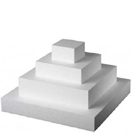 Da 15 a 35 cm quadrato alto 5 cm in polistirolo per torte da esposizione o Dummy Cake Quadrate Da 15 a 35 cm quadrato alto 5 cm in polistirolo per torte da esposizione o Dummy Cake Quadrate