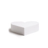 Cuore Polistirolo 15 cm alto 7,5 cm per torte da esposizione o Dummy Cake a Cuore Cuore Polistirolo 15 cm alto 7,5 cm per torte da esposizione o Dummy Cake a Cuore