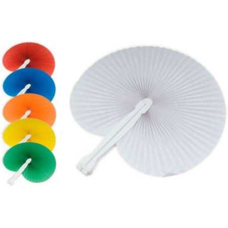 Ventaglio in carta plissè colori assortiti Ventaglio in carta plissè colori assortiti