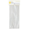 Set di 25 sacchetti party 10x24 cm: bustine trasparenti con laccetti da Wilton