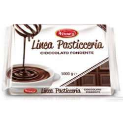 Witor's Cioccolato Fondente in blocco da 1 kg