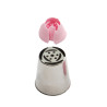 Bocchetta 3D n 244 Cornetto Tulipano a 6 petali per fiori 3D diretti in acciaio inox da Decora Bocchetta 3D n 244 Cornetto Tulipano a 6 petali per fiori 3D diretti in acciaio inox da Decora