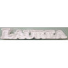 Vassoio Portaconfetti Polistirolo Scritta Laurea lungo 70 cm largo 12 cm e alto 6 cm