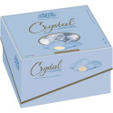 Confetti alla Mandorla Maxtris "CRYSTAL ALMOND" Celeste Incartati in Vassoio 500g
