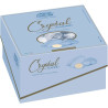 Crystal Almond Celeste Vassoio Cadeaux: confetti alla mandorla incartati celesti in vassoio 500 g, Maxtris Crystal Almond Celeste Vassoio Cadeaux: confetti alla mandorla incartati celesti in vassoio 500 g, Maxtris