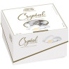Vassoio Crystal Almond confetti Incartati Bianchi alla mandorla Maxtris in vassoio da 500 g Vassoio Crystal Almond confetti Incartati Bianchi alla mandorla Maxtris in vassoio da 500 g