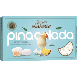 1 Kg di confetti Piña Colada Maxtris Bianchi