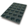 Stampo Sessantaquaranta Briochette SQ001 in silicone da Silikomart diametro 79 mm Stampo Sessantaquaranta Briochette SQ001 in silicone da Silikomart diametro 79 mm