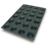 Stampo Sessantaquaranta Briochette SQ001 in silicone da Silikomart diametro 79 mm