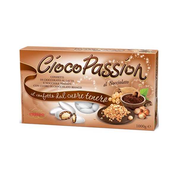 Confetti Ciocopassion Nocciolato Crispo bianchi da 1 Kg