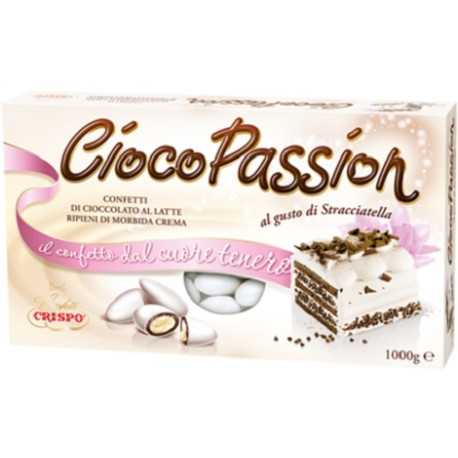 Ciocopassion Stracciatella confetti bianchi Crispo in confezione da 1 Kg Ciocopassion Stracciatella confetti bianchi Crispo in confezione da 1 Kg
