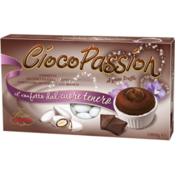 Ciocopassion Truffle Crispo: bianchi gusto tartufo al cioccolato in confezione da 1 Kg, ideali per confettata