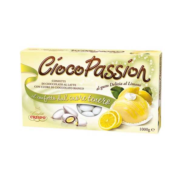 Ciocopassion Delizia al Limone Crispo: confetti bianchi in confezione da 1 Kg