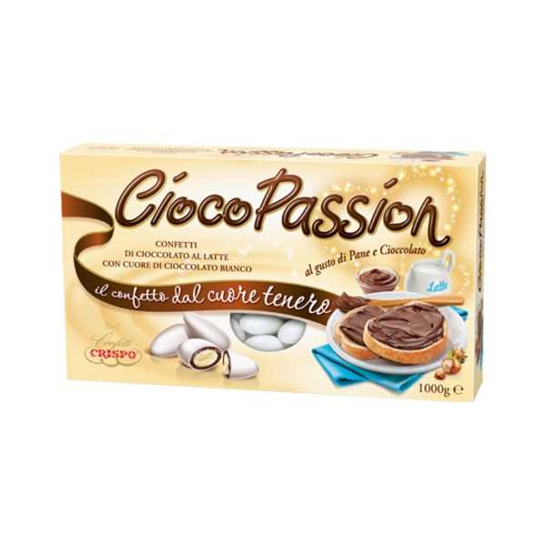 Ciocopassion pane e cioccolato Crispo 1 Kg: confetti bianchi ideali per confettata