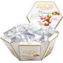 Snob Lieto Evento Matrimonio Crispo confetti bianchi 8 gusti assortiti incartati singolarmente da 500 g