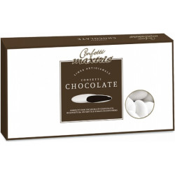 Confetti al Cioccolato Maxtris Bianchi al cioccolato fondente da 1 Kg