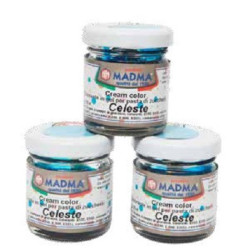 Colorante Alimentare in Gel Concentrato MADMA | Celeste (25g) | Professionale per Pasta di Zucchero, Fondente e Creme