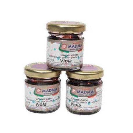 Colorante alimentare in gel Viola in barattolino da 25 g di Madma