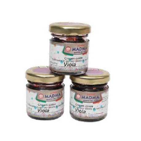 Colorante alimentare in gel Viola in barattolino da 25 g di Madma Colorante alimentare in gel Viola in barattolino da 25 g di Madma