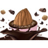 Maxtris Sbagliato Rosa: ciocomandorla con granella di nocciola, rosa da 1 Kg Maxtris Sbagliato Rosa: ciocomandorla con granella di nocciola, rosa da 1 Kg