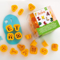 Tagliapasta Lettere e Numeri Piccoli (2cm) – Set 36 Taglia-Biscotti in Plastica Decora