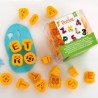 Tagliapasta Lettere e Numeri Piccoli (2cm) – Set 36 Taglia-Biscotti in Plastica Decora
