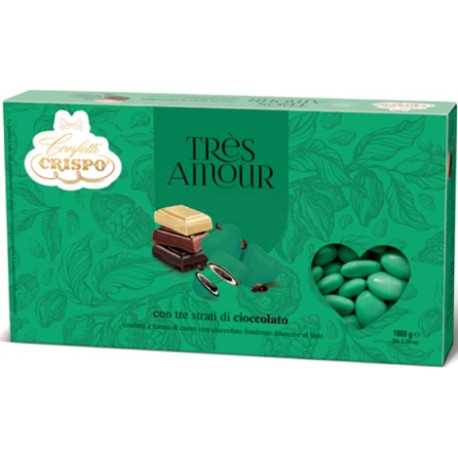 CRISPO CONFETTI SFUMATI VERDE CUORICINI MIGNON