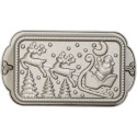 Stampo plumcake Santa Claus in alluminio pressofuso 27x15xh5,8 cm da Decora