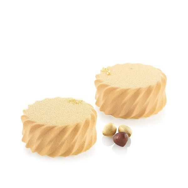 Stampo Mini Dress in silicone per dolci monoporzioni di diametro 7 cm da Silikomart