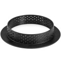 Kit Tarte Ring Blossom Silikomart: 1 stampo ed 8 anelli per 8 crostatine a fiore ø7 cm