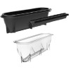 Turin 620 Stampo in T-Plus+ a forma di oblunga o sfilatino 23 x 5 cm h 5 cm con supporto in tritan da Silikomart Turin 620 Stampo in T-Plus+ a forma di oblunga o sfilatino 23 x 5 cm h 5 cm con supporto in tritan da Silikomart