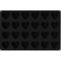 Stampo Sessantaquaranta Heart SQ086 in silicone da Silikomart diametro 78 mm