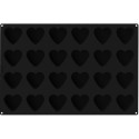 Stampo Sessantaquaranta Heart SQ086 in silicone da Silikomart diametro 78 mm