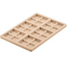 Kit Blocco T: stampo in Tritan + stampo in silicone per 6 Tavolette di Cioccolato Blocco con quadri ripieni da Silikomart Kit Blocco T: stampo in Tritan + stampo in silicone per 6 Tavolette di Cioccolato Blocco con quadri ripieni da Silikomart