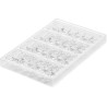 CH023 Sinfonia T: Stampo in Tritan + Stampo Silicone per 3 Tavolette di Cioccolato Sinfonia rettangolari ripiene da Silikomart CH023 Sinfonia T: Stampo in Tritan + Stampo Silicone per 3 Tavolette di Cioccolato Sinfonia rettangolari ripiene da Silikomart