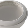 Stampo Endless Silikomart: torta adornata o bendata in silicone grigio ø19 cm ed h 55 cm Stampo Endless Silikomart: torta adornata o bendata in silicone grigio ø19 cm ed h 55 cm