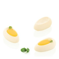 Judi 40 ml stampo silicone bianco per mini dessert da Silikomart