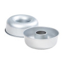Ciambella Savarin Decora: stampo in acciaio antiaderente da ø20 a ø28 cm di h7,5 cm