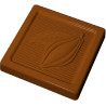 Stampo cioccolatino quadrato cabossa 6 g in policarbonato