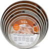 Da ø20 a ø30 cm stampo pastiera o ruoto bordo svasato in latta h4 cm Decora Da ø20 a ø30 cm stampo pastiera o ruoto bordo svasato in latta h4 cm Decora