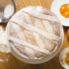 Da ø20 a ø30 cm stampo pastiera o ruoto bordo svasato in latta h4 cm Decora Da ø20 a ø30 cm stampo pastiera o ruoto bordo svasato in latta h4 cm Decora