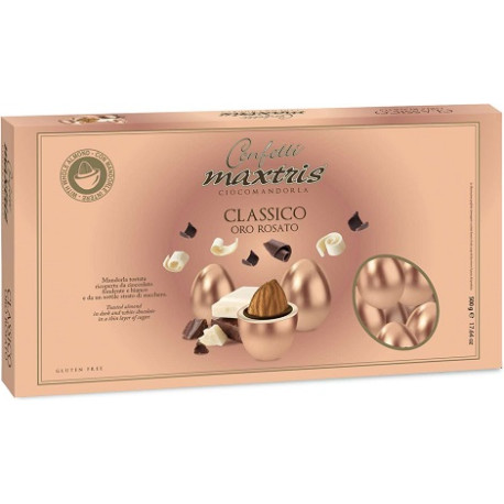Confetti Maxtris Perlati Oro Rosa Luxury 500g