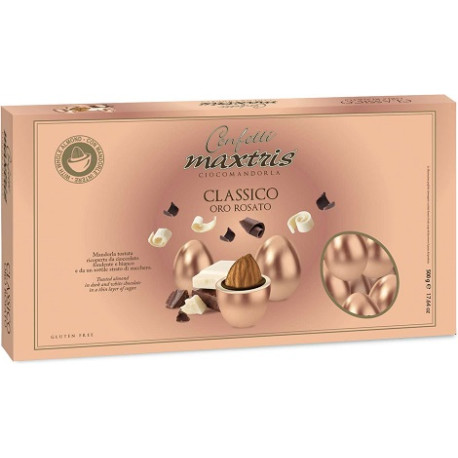 Confetti Maxtris Perlati Oro Rosa Luxury 500g Confetti Maxtris Perlati Oro Rosa Luxury 500g