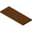 Stampo Cioccolato Tavoletta da 50 g lunga 14 cm circa in policarbonato