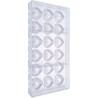 Stampo policarbonato 18 cuoricini di cioccolato 32x32xh14,5 mm da 9 g Stampo policarbonato 18 cuoricini di cioccolato 32x32xh14,5 mm da 9 g