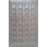 Stampo cioccolatini piccole rose da 8 g 2 cm in in policarbonato Stampo cioccolatini piccole rose da 8 g 2 cm in in policarbonato